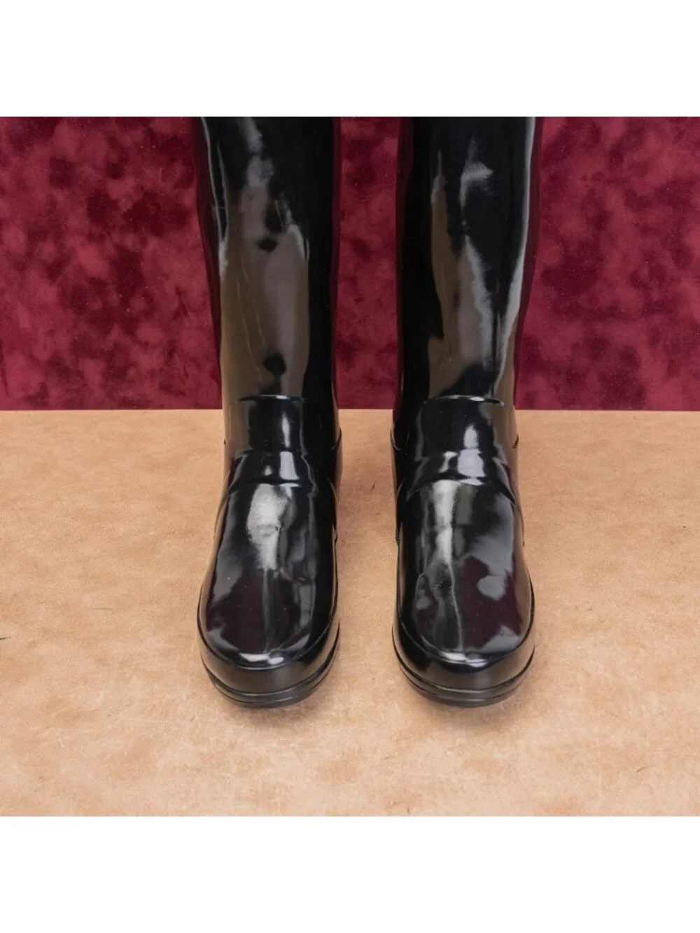 Hunter Women Regent Farm Barn Riding Equestrian Wellies Rubber Boots 6US EUR37